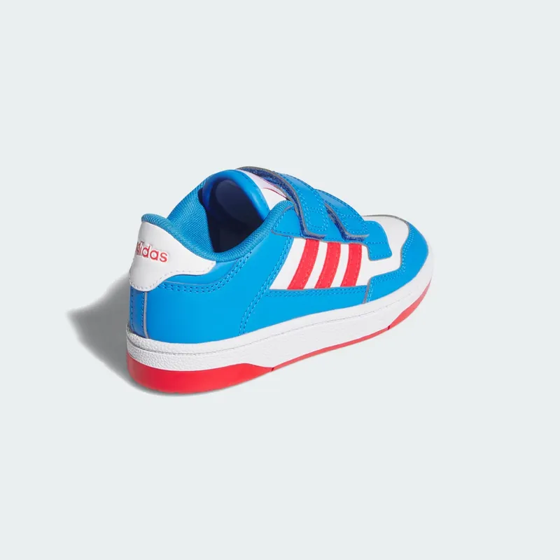 Adidas Rapid Court Kids Lucid Ray Blue / Pure Ruby / Cloud White (JS4765)