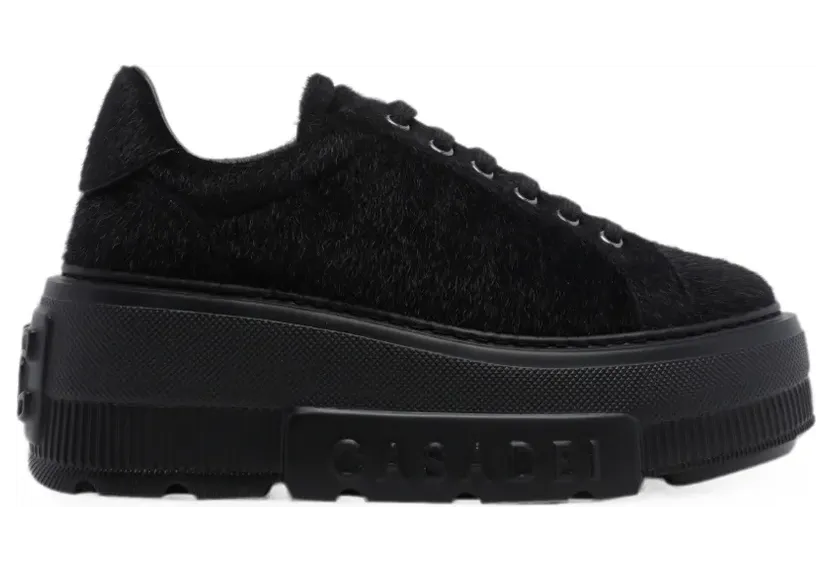 Casadei Nexus Dome Plateau-Sneakers – Schwarz (2X063J070NC3114)
