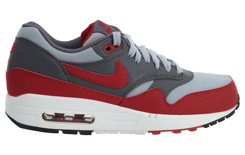Nike Air Max1 Essential Wolf Grey/Gym Red-Dark Grey (537383-062)