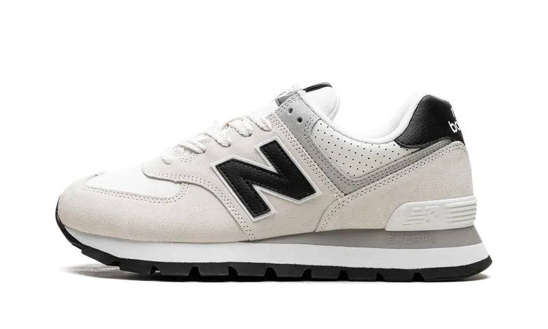 New Balance 574 Rugged “White Black” (ML574DBS)