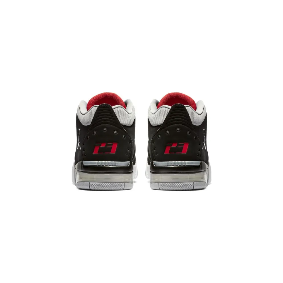 Jordan Big Fund Black Metallic Silver White University Red Black/Metallic Silver/White (BV6273-001)