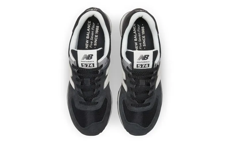 New Balance 574 Black Off White (U574LL2)