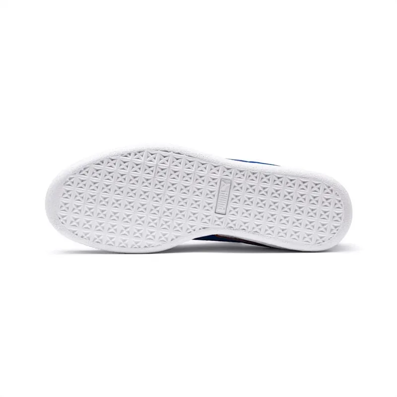 Puma Suede Classic MCM (Black) Whisper White/Blue-Puma Black (366299-03)