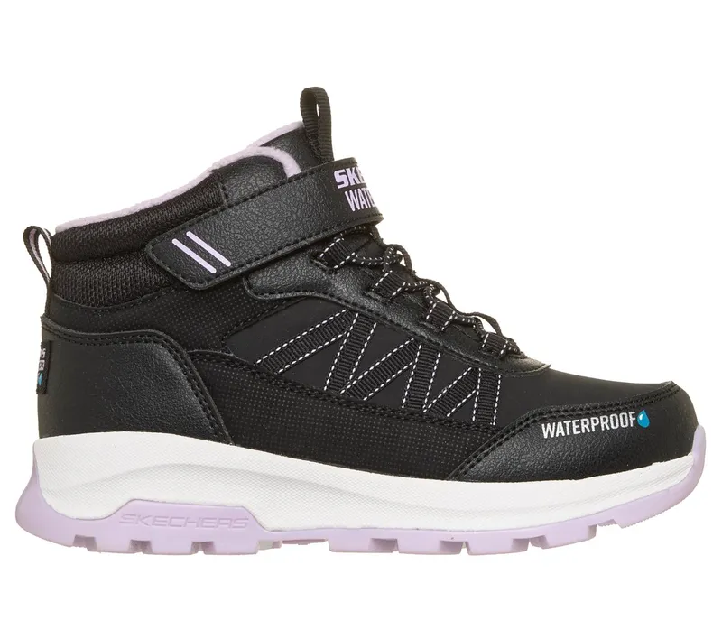 Skechers Waterproof: Storm Blazer – Arctic Mass Sneaker CM Black/Lavendel, Size 30 (303493L-BKLV-)