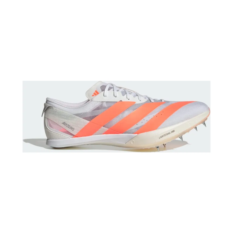 adidas Adizero Finesse “Cloud White / Lucid Orange / Lucid Red” (JQ5932)