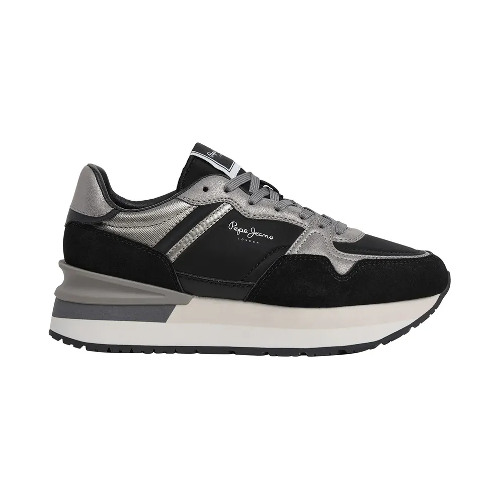 Pepe Jeans PèPè sneaker Black / Silver (PLS600066-999)