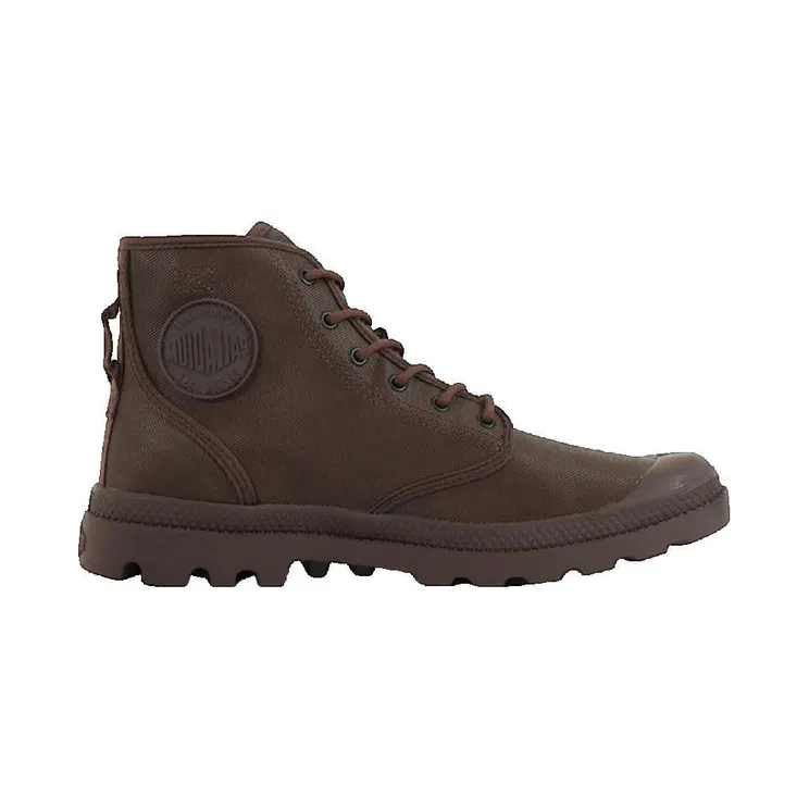 Hoge Sneakers Palladium PAMPA HI COATED 74375-249-M Dark Cocoa