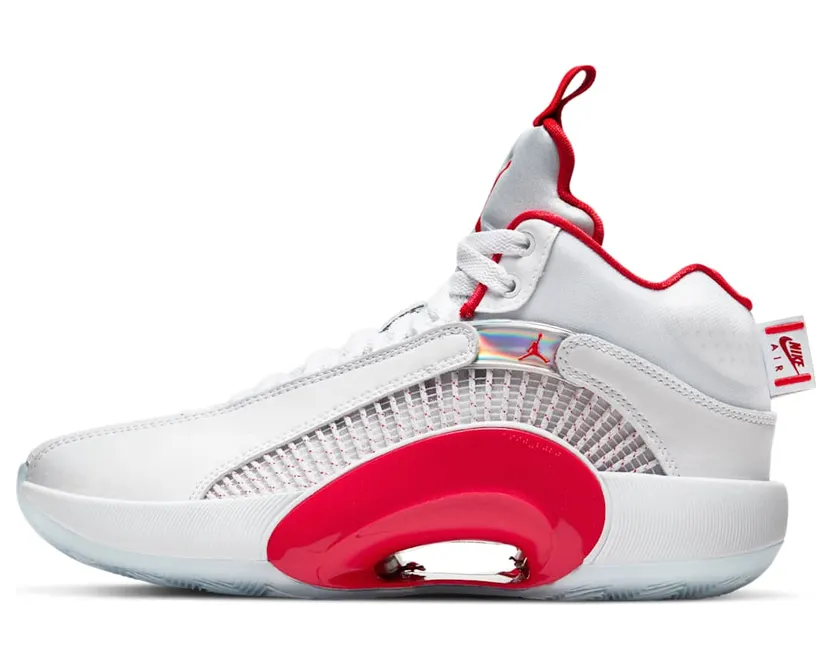 Jordan XXXV White Fire Red (CQ9433-100)