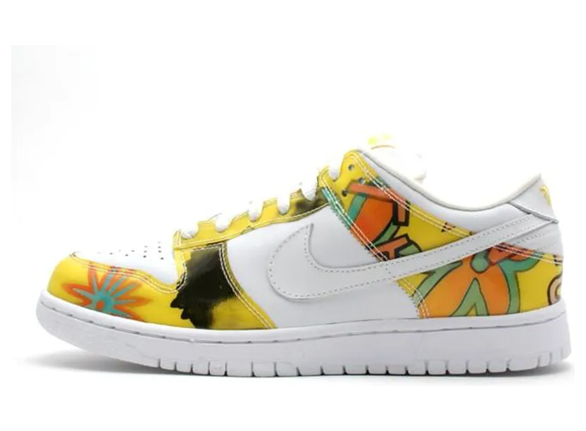 Nike Dunk Low Pro SB ‘De La Soul’ White/Yellow (304292-171)