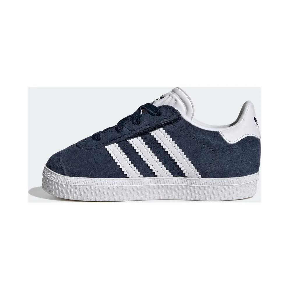 Adidas Gazelle Comfort Closure with Elastische Veters Kids Collegiate Navy / Cloud White / Cloud White (IH0337)