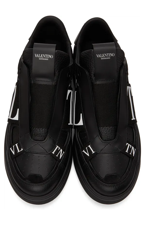 Valentino Garavani Black ‘VL7N’ Slip-On Sneakers (XY2S0E02WRQ) (5)