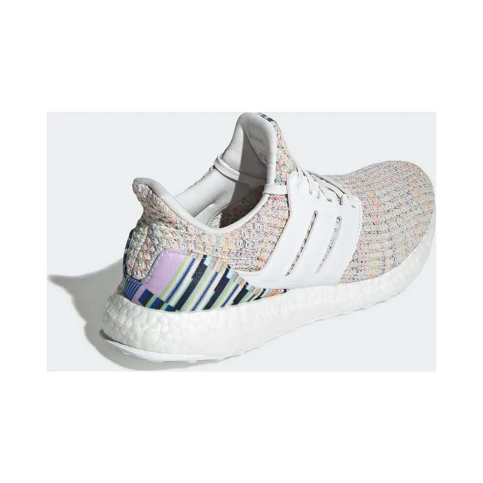 adidas Ultra Boost White Multi-Color (W) Crystal White/Crystal White/Glow Green (F34079)