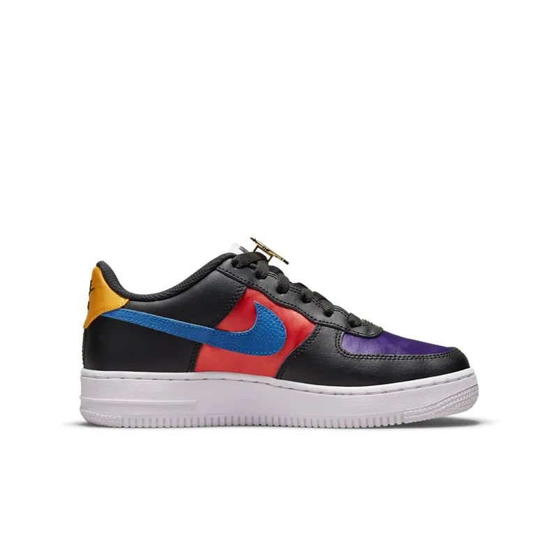 Nike Air Force 1 LV8 EMB Older Kids’ Black (DN4178-001)