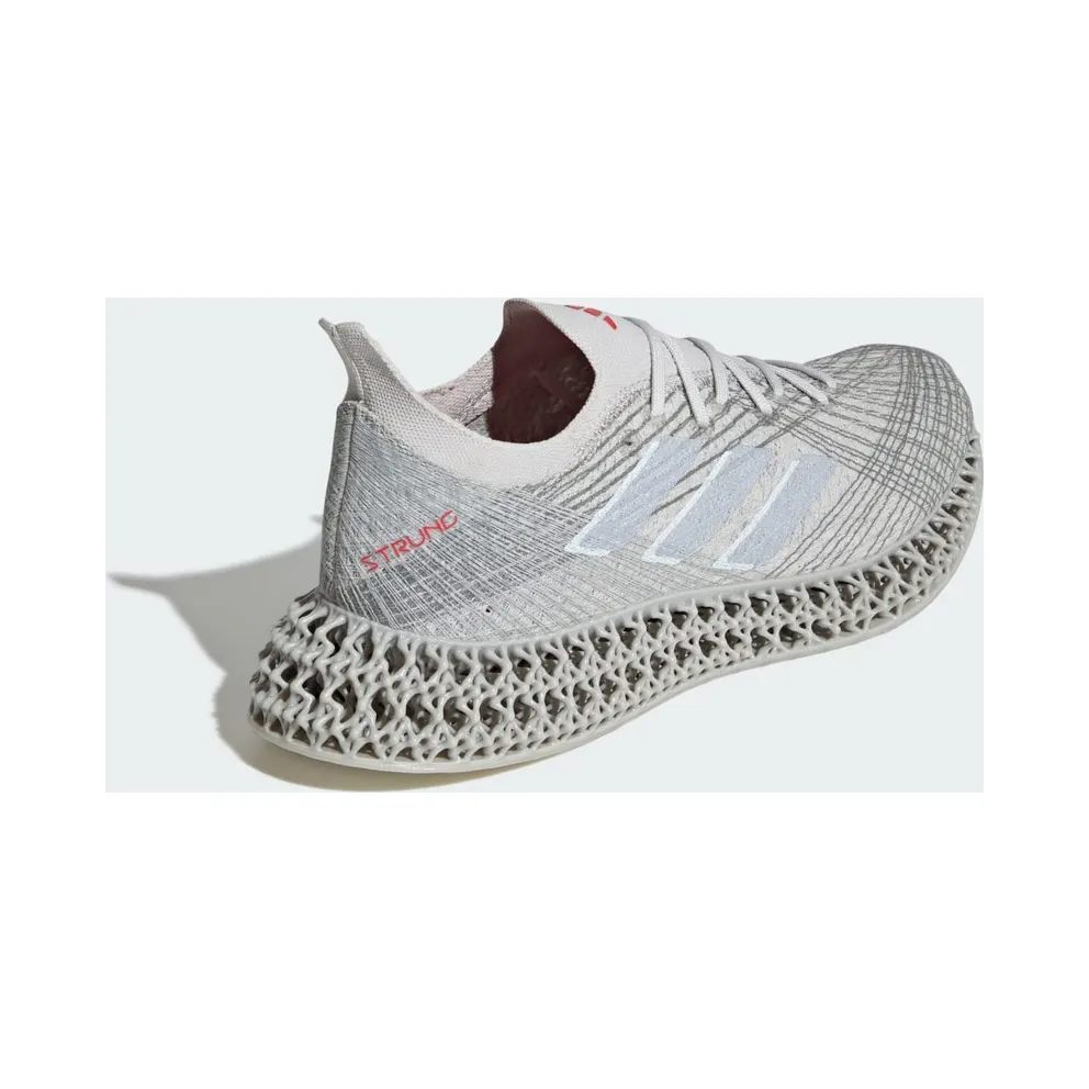 Adidas 4DFWD x STRUNG Running Shoes Grey One / Matte Silver / Pure Ruby (ID1419)