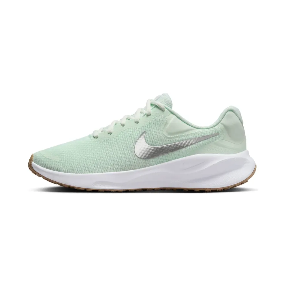 Nike Revolution 7 Barely Green White Platinum Tint Metallic Silver (FB2208-303)