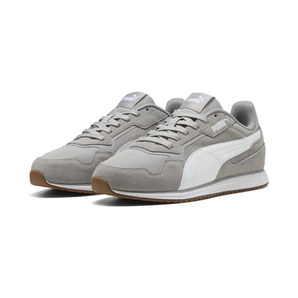 Puma Softride St Miler “Gray Echo / Puma White / Gum” (402667_02)