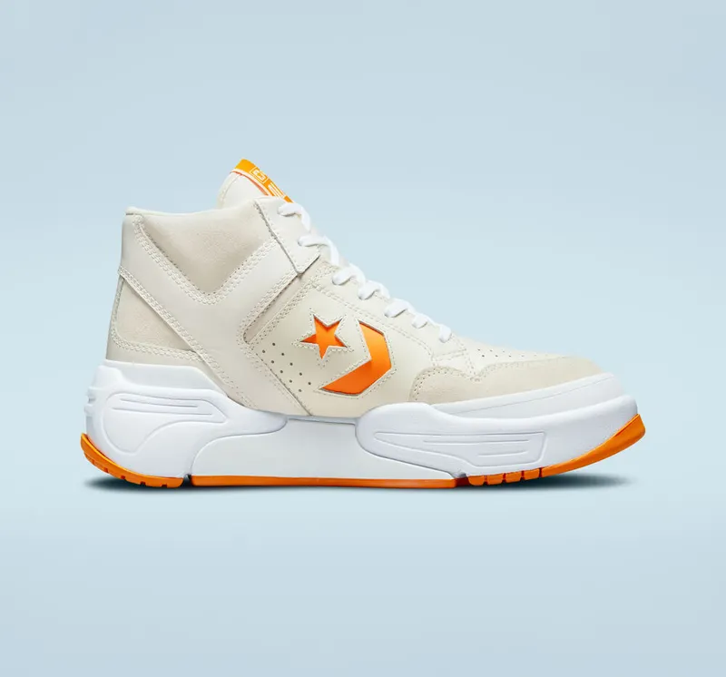 Converse Weapon CX Leather & Suede Egret/sun Ray/White (A00975C)