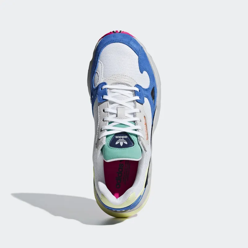 adidas Falcon White Blue (W) Cloud White/Cloud White/Blue (BB9174)