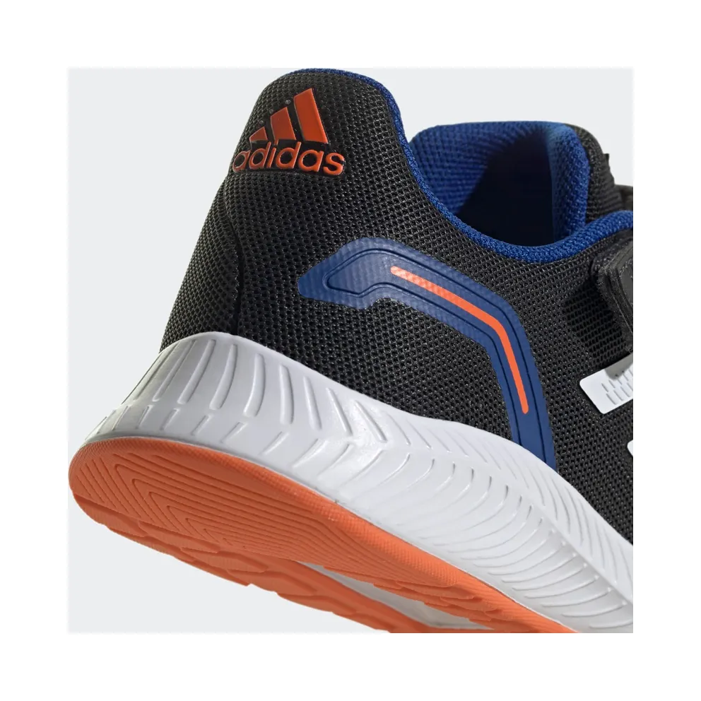Adidas Runfalcon 2.0 Carbon / Cloud White / Impact Orange (HR1396)