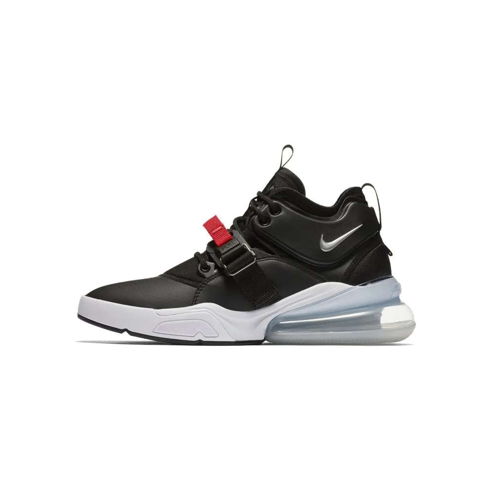 Nike Air Force 270 Black White Black/Chrome-White-University Red (AH6772-001)