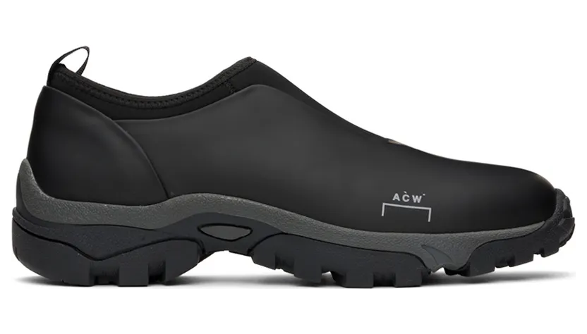 A-COLD-WALL* Black NC.1 Dirt Moc Sneakers (ACWUF007)