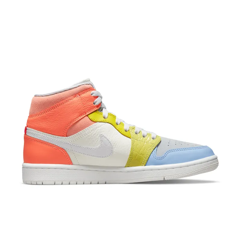 Air Jordan 1 Low To My First Coach (2021) – “Sail / White / Lemon / Opti Yellow” (DJ6908-100)