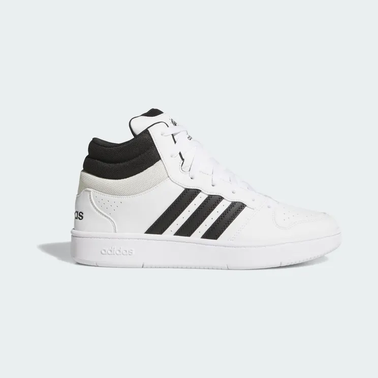 Adidas HOOPS MID CLASSIC SCHOENEN Cloud White / Core Black / Orbit Grey (KI1032)