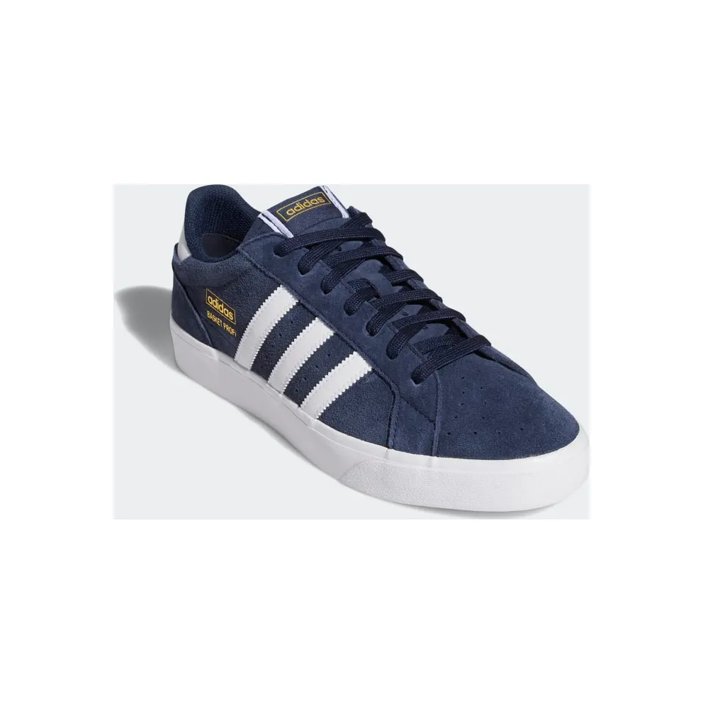 adidas Basket Profi Lo Collegiate Navy / Cloud White / Gold Metallic (FX3074)