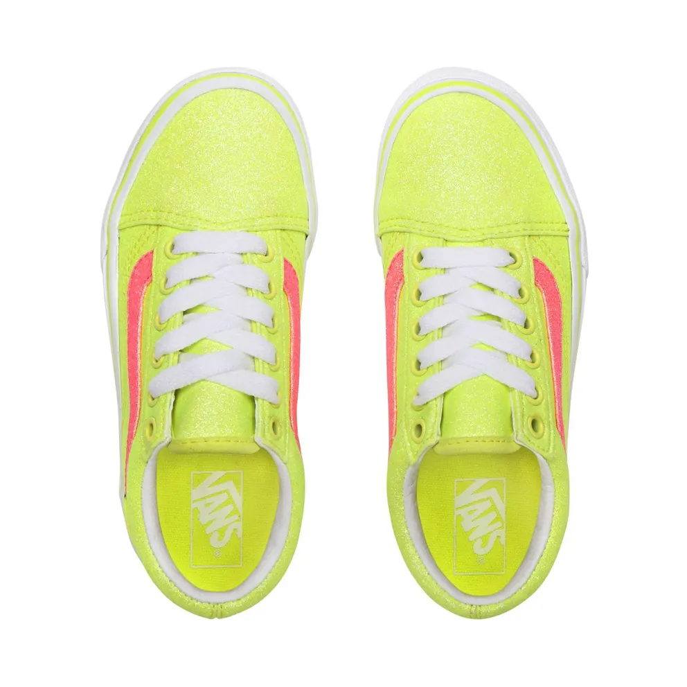 Vans Old Skool Yellow Glitter (PS) Yellow/True White (VN0A4BUUWKD)