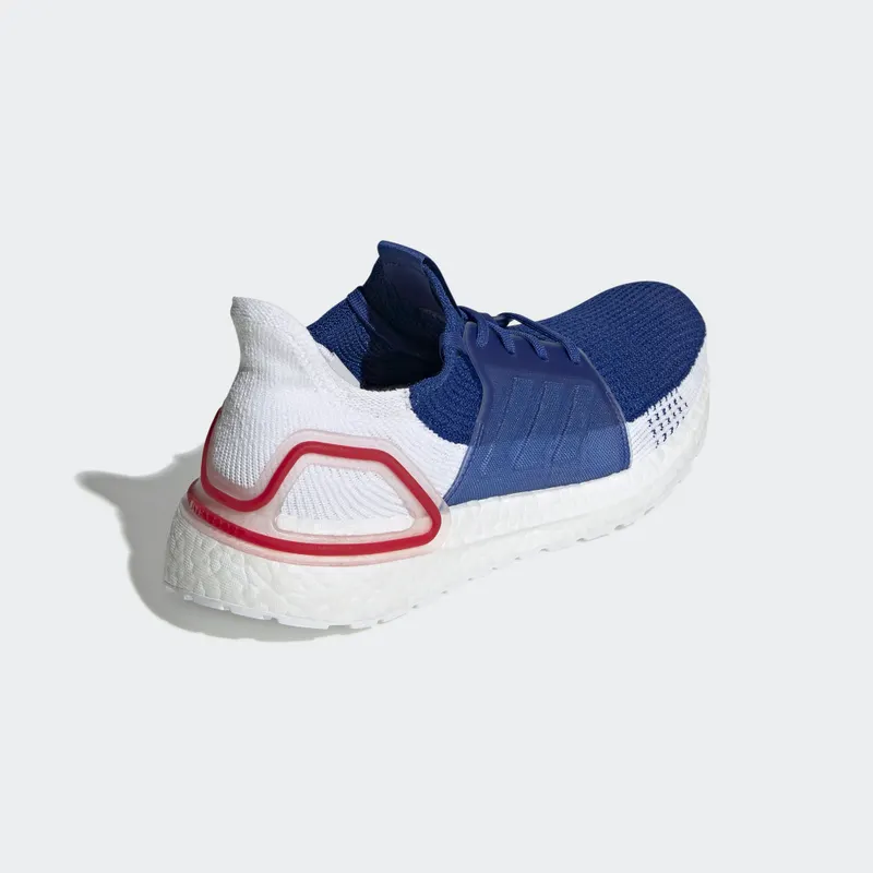 adidas Ultra Boost 19 White Blue Cloud White/Blue (EF1340)