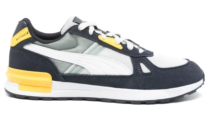 Puma Graviton Pro Sneaker 30 – warm white/puma white/club navy/club red 37 für Herren, weiß, Größe 37 ½ EU / 4,5 UK (380736)