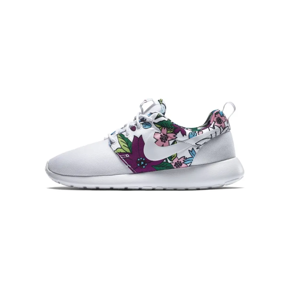Nike Roshe Run White Floral Aloha (W)
