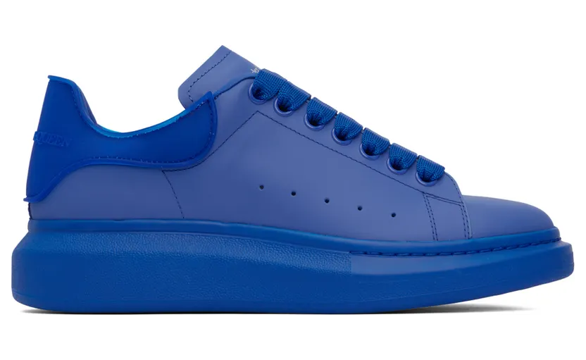 Alexander McQueen Blue Oversized Sneakers (727394WICGT)
