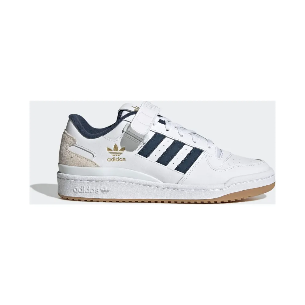 adidas Forum Low Schuh Cloud White / Crew Navy / Gum (GY2648)