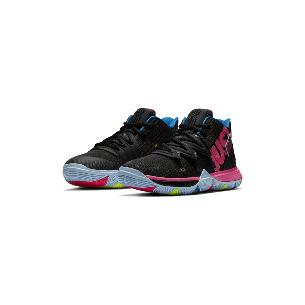 Nike Kyrie 5 Just Do It (GS) Black/Volt-Hyper Pink (AQ2456-003)
