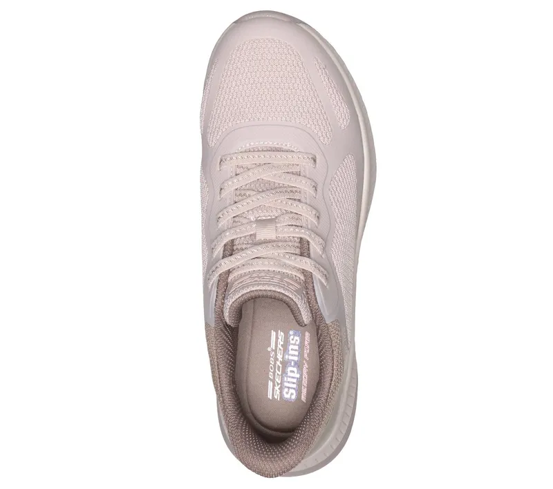 Skechers Slip-ins: BOBS Squad 4 – Staple Look Sneaker Taupe