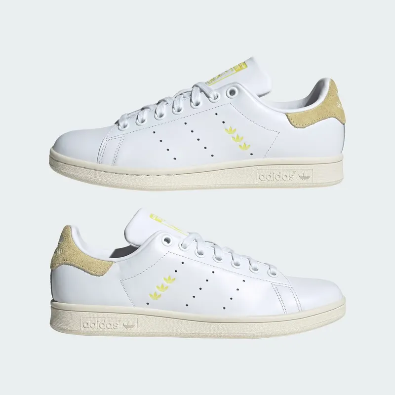 adidas Stan Smith White Powder Yellow (JI2934)