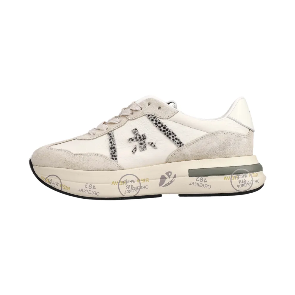 Premiata Cassie Lace-Up “Cream / Beige” (CASSIE-7682)