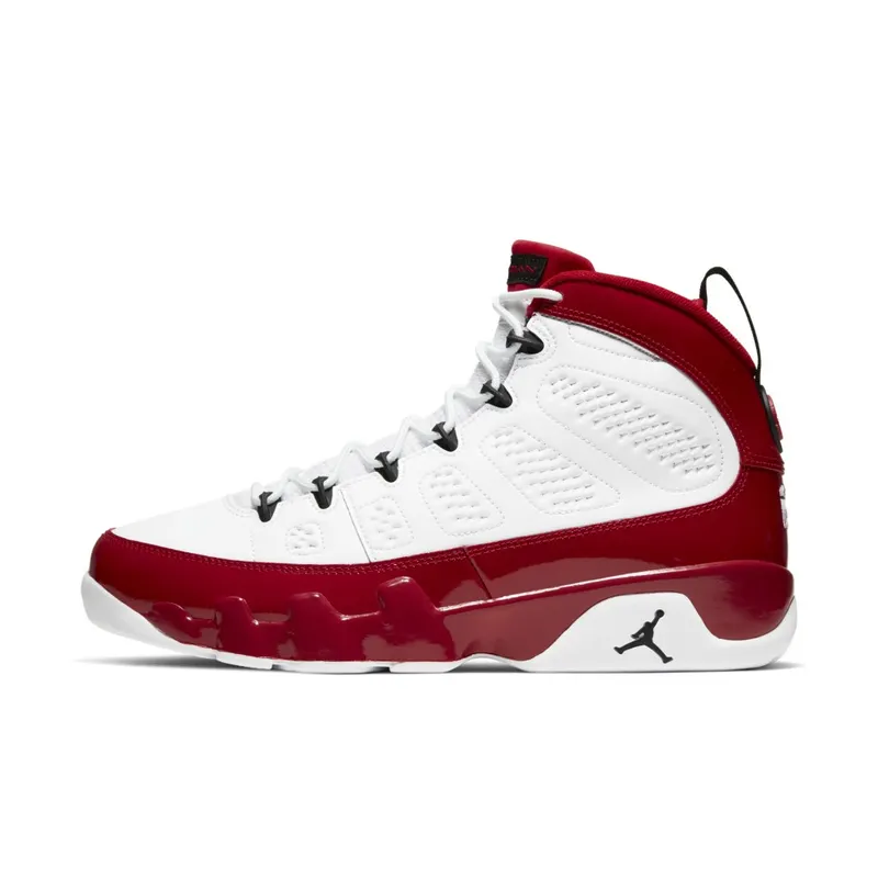 Jordan  9 Retro White Gym Red White/Black-Gym Red (302370-160)