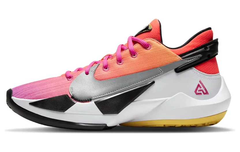 Nike Zoom Freak 2 NRG ‘Gradient Fade’ Bright Crimson/Fire Pink/White/Black (DB4689-600)