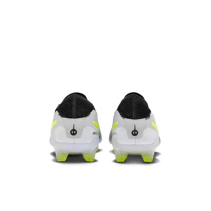 Nike Tiempo Legend 10 Elite FG “Metallic Silver / Volt” (DV4328-001)