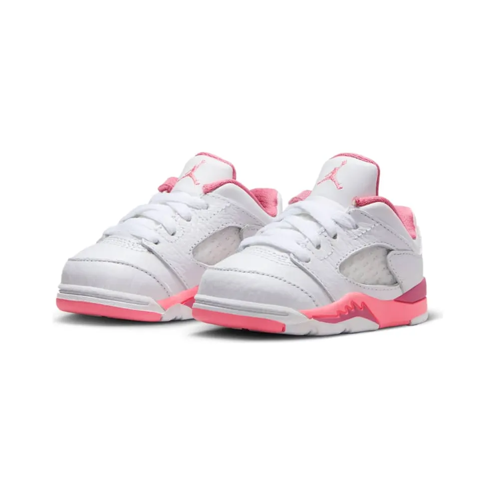 Jordan 5 Retro Low White Desert Berry Black Coral Chalk (DX4391-116)