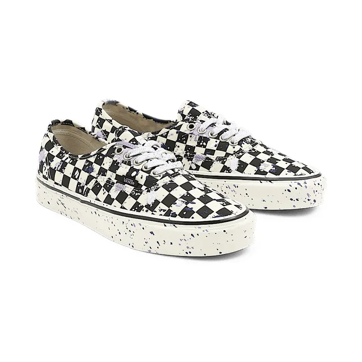 Vans UA Authentic 44 DX Anaheim Factory Splatter Embroidery Checkboard (VN0A5KX48FI)