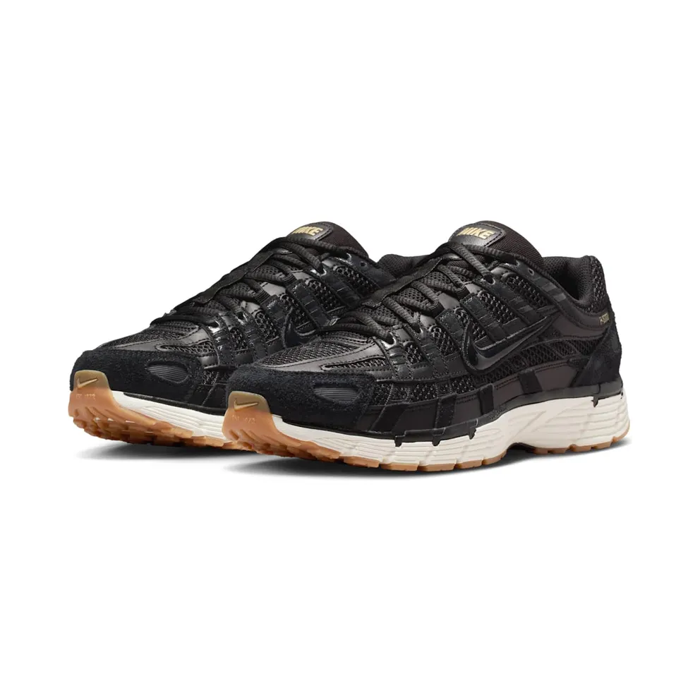 Nike P-6000 “Black Metallic Gold Grain Sail” (HF0015-001)