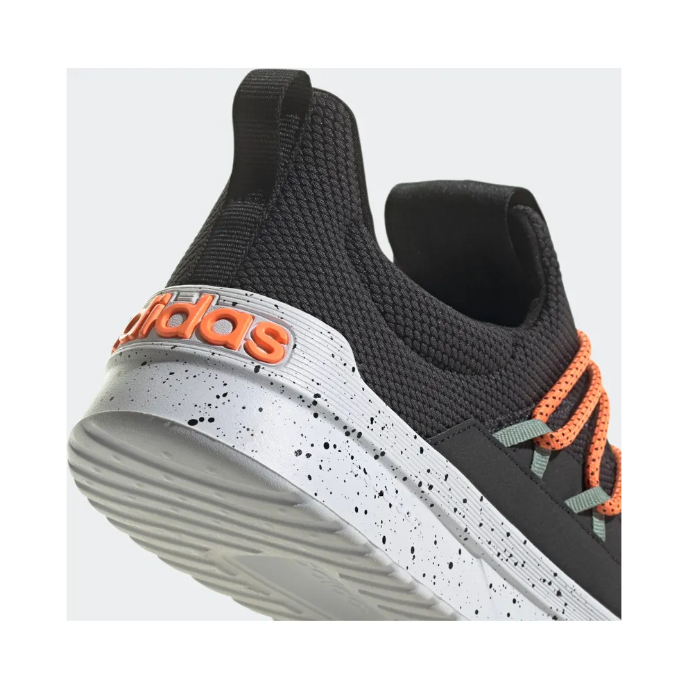 Adidas Lite Racer Adapt 4.0 Cloudfoam Slip-On Carbon / Carbon / Screaming Orange (HP2678)