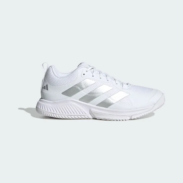 adidas Court Team Bounce 2.0 “Cloud White / Silver Metallic / Grey One” (HR1235)