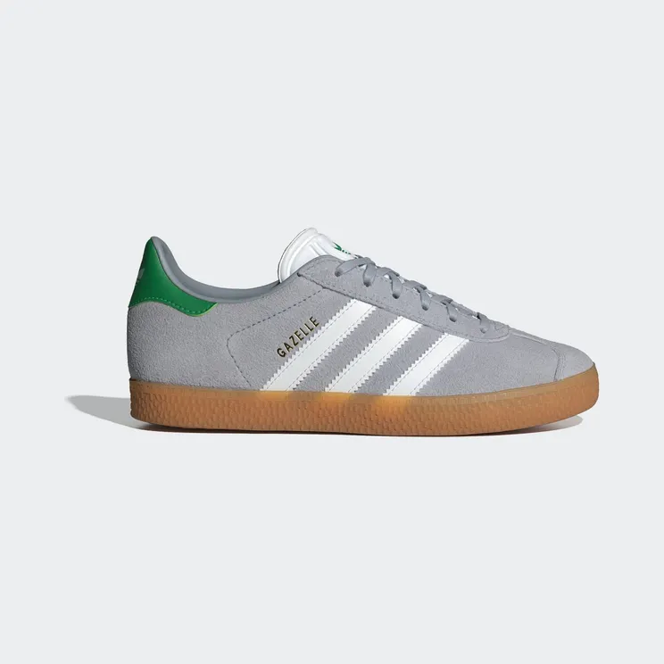 Adidas Gazelle Halo Silver / Cloud White / Green (JR5954)