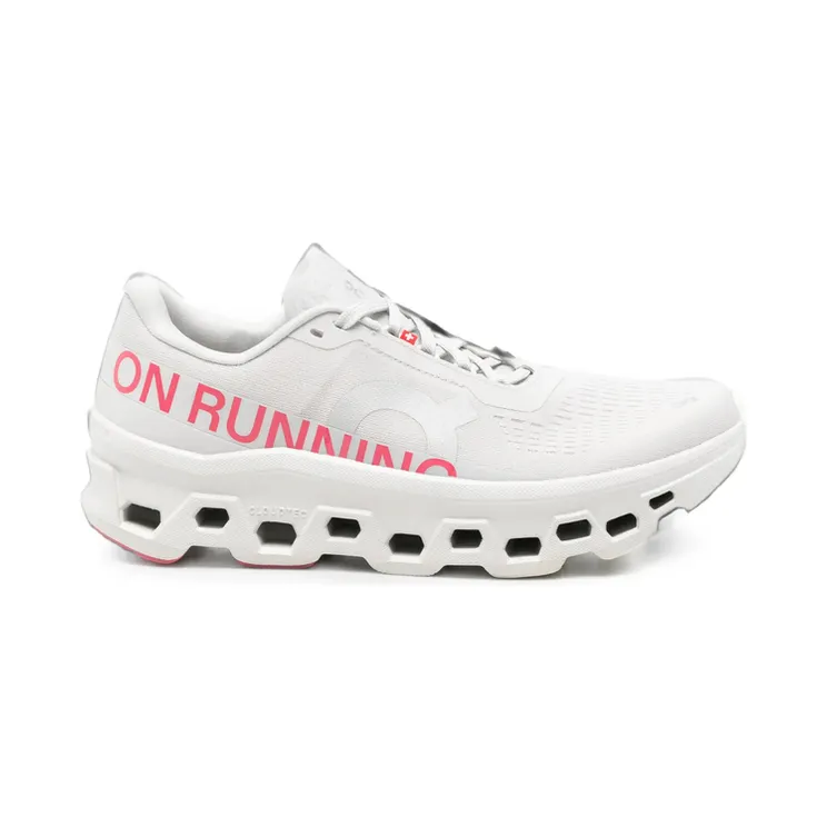 On Running Cloudmonster Logo-print “Grey” (3WF30485357)