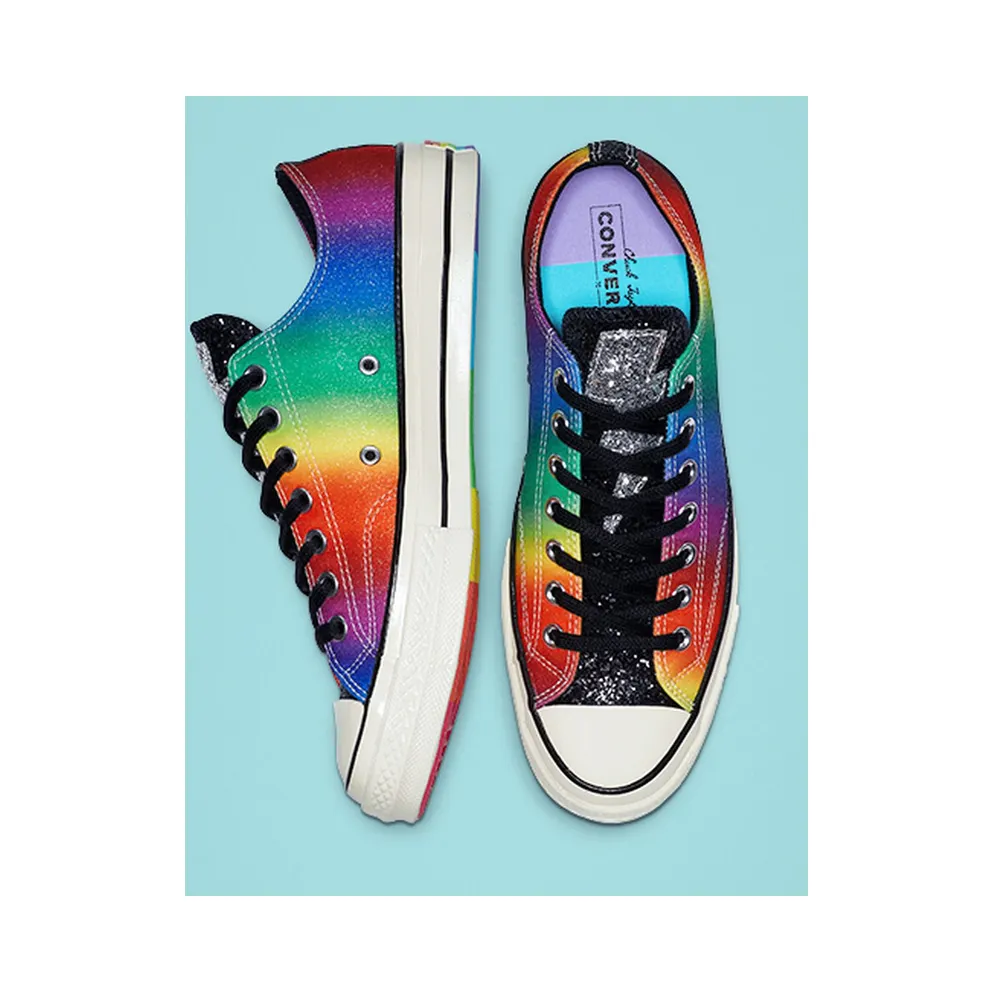 Converse Chuck Taylor All-Star 70s Ox Pride Rainbow (2019) Black/Egret-Multi (165714C)