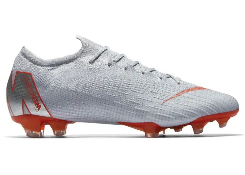 Nike Vapor 12 Elite FG Wolf Grey Crimson (AH7380-060)